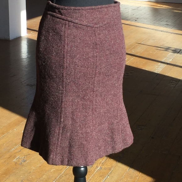 Kors By Michael Kors Burgundy wool skirt - Picture 5 of 9